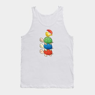 Turtles and Bird Tank Top